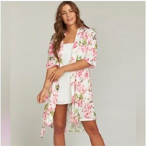 Show Me Your Mumu Brie Garden of Blooms Robe O/S